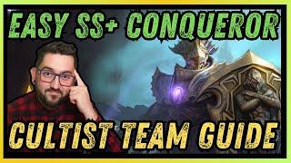  Conqueror Immortal Codex GUIDE  Cerberus Cultist Team | WATCHER OF REALMS