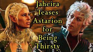 Jaheira Teases Astarion for Being Thirsty | Party Banter | Baldur's Gate 3