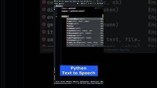 The Simplest Text To Speech on Python