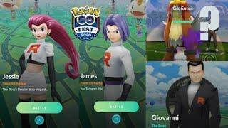 New Rocket Leader Jessie & James in Go Fest Battle Challenge, Giovanni return with Shadow Legendary