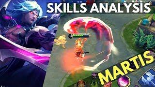 MARTIS: NEW FIGHTER HERO SKILL AND ABILITY EXPLAINED | Mobile Legends