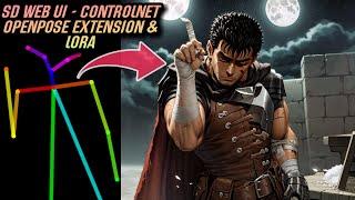 Fantastic New ControlNet OpenPose Editor Extension & Image Mixing - Stable Diffusion Web UI Tutorial