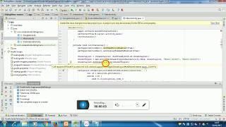 how to fix call requires API level 9 Error in android studio