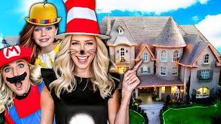 HALLOWEEN COSTUMES with 16 KiDS!  *YARD TOUR*