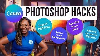 PHOTOSHOP Style Hacks IN CANVA