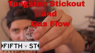 Quick TIG Tip #2 tungsten stickout and gas flow