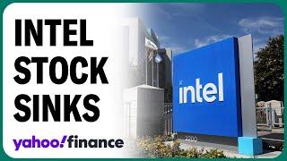 Intel stock craters, after disappointing Q2 earnings, massive restructuring
