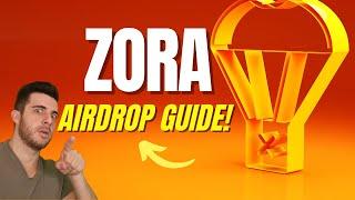 Zora Airdrop Confirmed! A Simple Guide to be Eligible