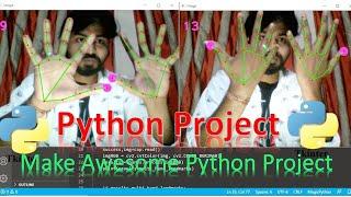 Python Project something big | Hand gesture using python OpencCV