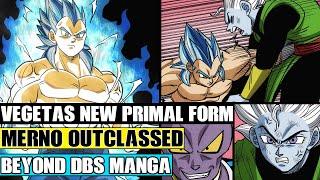 Beyond Dragon Ball Super: Vegetas NEW Primal Form Vs Merno! Merno Outclassed! Goku And Beerus Train!