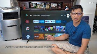 HiSense H65 Series 55" TV Unboxing, AndroidTV Setup and Initial Impressions Review