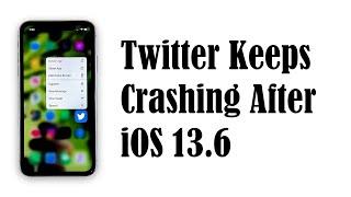 Twitter Keeps Crashing On iPhone 11 After iOS 13.6 Update