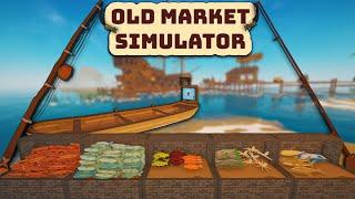 РЫБАЧУ ПРИ ПОМОЩИ УЛУЧШЕННОЙ УДОЧКИ... стоит ли она того?!- Old Market Simulator