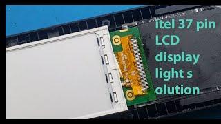 itel 37 pin display light solution | Itel it5020 Lcd Light | itel 37 pin lcd | itel lcd light jumper