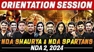 Shaurya 2.0 & Shaurya Spartans Live Orientation Session| For NDA -2 2024