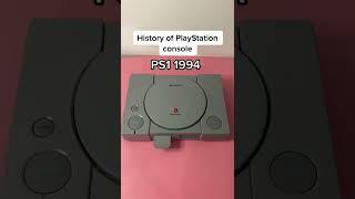 History of PlayStation console : PlayStation Timeline #shorts #playstation #ps1 #ps2 #ps3