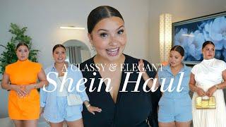 SUMMER SHEIN HAUL| classy, modest, “clean girl” items to elevate your style & look put together!