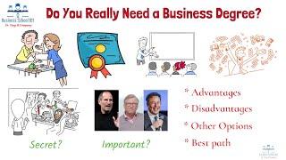 Do You Really Need A Business Degree? | From A Business Professor