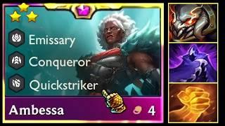 INSANE 3 STAR Ambessa ⭐⭐⭐ | TFT Set 13 | Into the Arcane