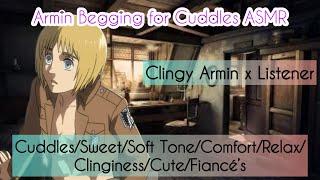 Armin Begging for Cuddles Asmr~ (Clingy Armin x Listener) (Tw: SPOILERS!!!!!)