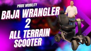 Pride Baja Wrangler 2 Heavy Duty Scooter [2024]