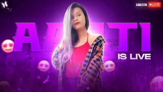 AARTI FF IS LIVE  _ FREE FIRE STREAMER  _ BEST GAMING COMMENTARY GIRL 