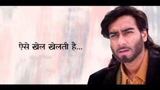 ajay devgan sad  dialogue status|| diljale movie status video