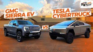 Инновации или роскошь? Tesla Cybertruck vs GMC Sierra EV: обзор и сравнение ЛУЧШИХ электропикапов