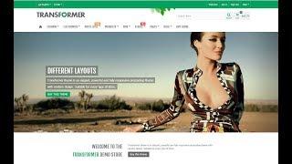  Transformer theme v4 for PrestaShop1.7  How to INSTALL