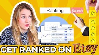 RANK HIGHER on Etsy, HOW to get FOUND in Etsy search results, improve your shop in Etsys algorithm