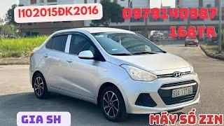 HYUNDAI I10 2015 lăn bánh 2016 xe đẹp máy số zin giá xe máy che mưa nắng 168tr 0979140987