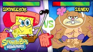 SpongeBob and Sandy Face Off in Karate Battle! |  SpongeBob SquareOff