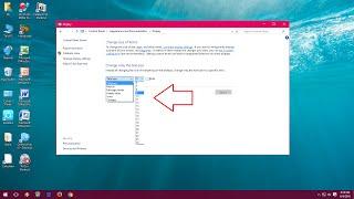 How to Change Windows System Font Size (Windows 10/8.1/7)