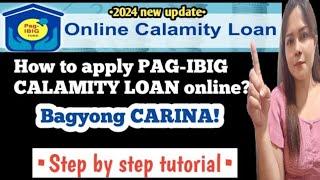 How to apply PAG-IBIG CALAMITY LOAN online using cellphone?