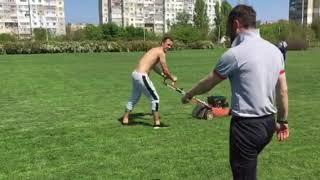 Газон футбольного поля Black Sea Football Camp (футбольный детский лагерь, Сергеевка)