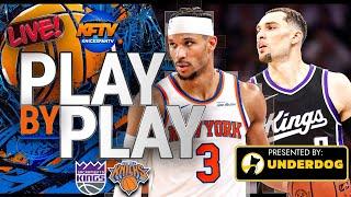 New York Knicks vs Sacramento Kings - Play by Play Show