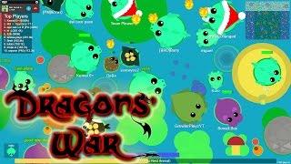 Dragons War - how to Kill Dragons [after update] - Mope.io