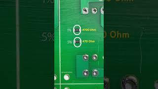 SMD Resitor Coding #electronics #diyelectronics #smd #resistance