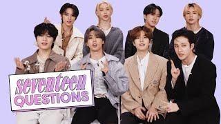 Stray Kids Have A MAJOR Problem With This Trend | 17 Questions | Seventeen | Sub español.