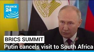 Putin cancels visit to South Africa: Russian President to skip BRICS summit under arrest threat