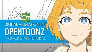 Digital Animation in OpenToonz: A Quick Start Guide (Animating a head turn)