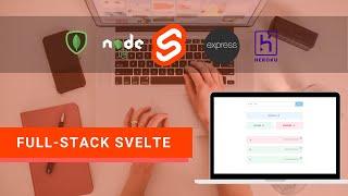 Svelte tutorial : Full stack svelte [1/2] Mongo, express and node js