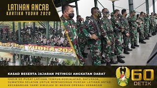 Kasad Jenderal TNI Andika Perkasa Menghadiri Puncak Latihan Antar Kecabangan 2020⁣