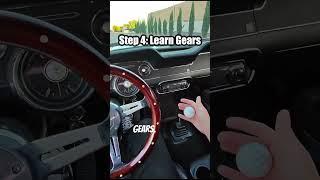 7 easy steps to learning stick shift! #learn #howto #stickshift #manual