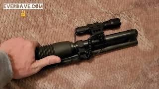 FEYACHI FL11-MB TACTICAL FLASHLIGHT INSTALLED | EverDave