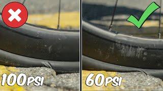 THIS is why you should run lower tire pressure