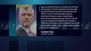 MACRON BASHKON THAÇIN ME VUÇIÇ, NE FOKUS DIALOGU - News, Lajme - Kanali 7