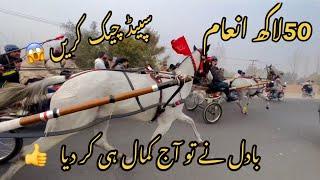 Badil vs Darkan horse race |Apna tanga Racer ||All Pakistan tanga racer ￼