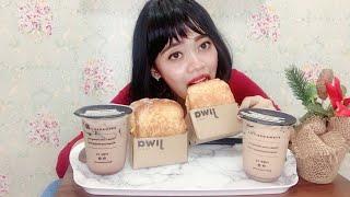 MUKBANG JIWA TOAST VIRAL DI TIKTOK GAK MUAT MASUK MULUT