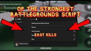 BEST The Strongest Battlegrounds Script!